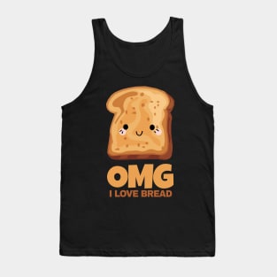 OMG I Love Bread Tank Top